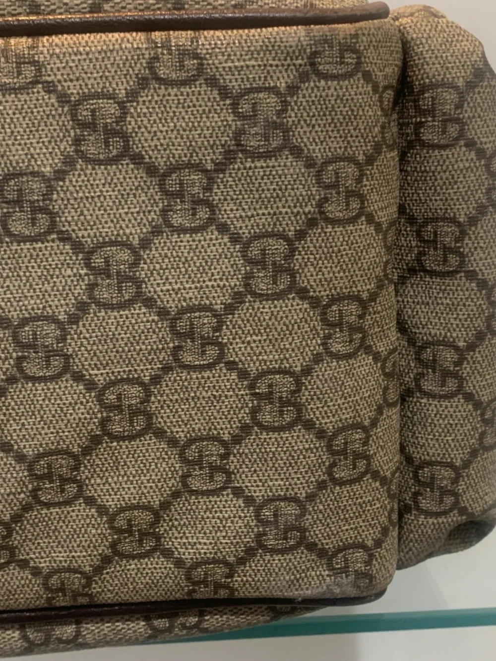 Gucci diaper bag